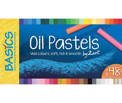 Zart Basics Large Oil Pastels - Zart