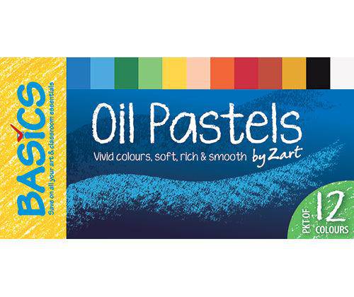 Zart Basics Large Oil Pastels - Zart