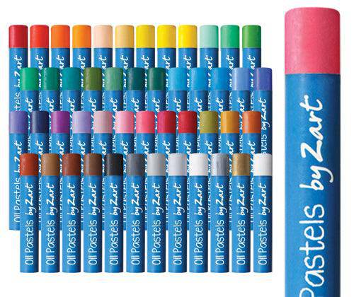 Zart Basics Large Oil Pastels - Zart