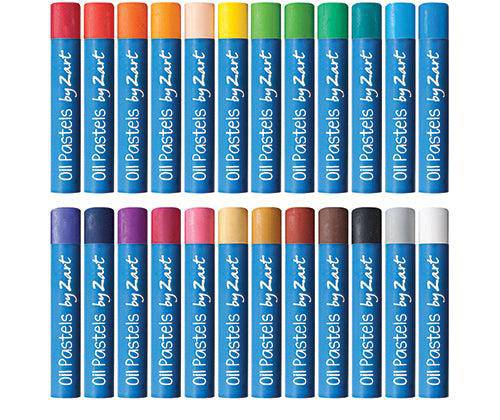 Zart Basics Large Oil Pastels - Zart