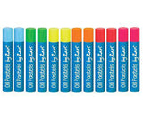 Basics Oil Pastels Fluorescent Colours Pack of 12 - Zart