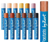 Basics Oil Pastels Skin Tone Colours Pack of 12 - Zart