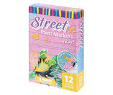 Street Paint Markers by Zart Pack of 12 - Zart