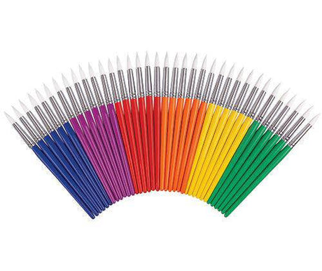 ColourSorts Classroom Organisers: Coloured Classroom Brushes by Zart Pack of 36 - Zart