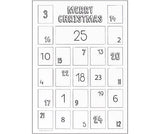 ColourMe Advent Calendar A3 Pack of 10 - Zart