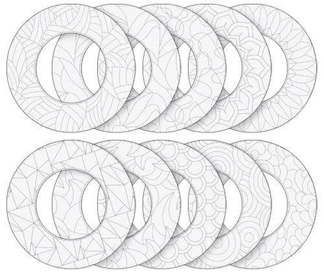 ColourMe Wreath Pack of 10 - Zart