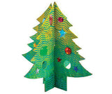 Papier-mache 3D Interlocking Christmas Trees Pack of 10 - Zart