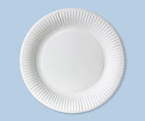 Paper Plates White Pack of 50 - Zart