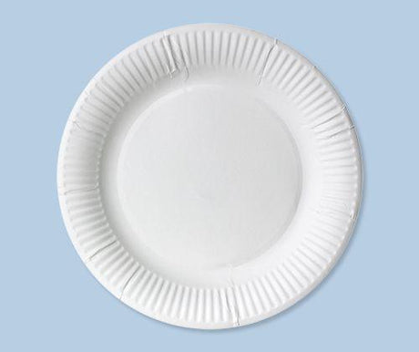 Paper Plates White Pack of 50 - Zart