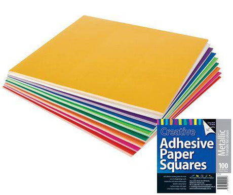 Adhesive Paper Squares Pack of 100 - Zart