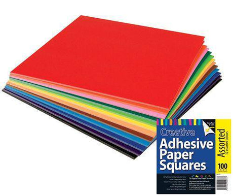 Adhesive Paper Squares Pack of 100 - Zart