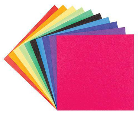 Origami Paper 15x15cm Plain Pack of 100 - Zart