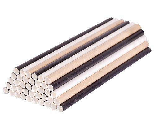 ECO Paper Straws 8mm x 19.7cm Basics Pack of 250 - Zart