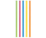 ECO Paper Straws 8mm x 19.7cm Coloured Pack of 500 - Zart