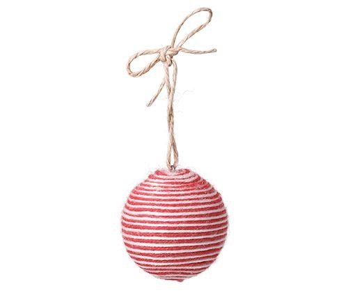 Papier-mache Baubles 60mm Pack of 9 - Zart