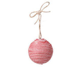 Papier-mache Baubles 60mm Pack of 9 - Zart