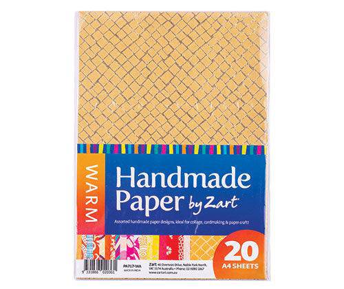 Handmade Pattern Paper A4 Pack of 20 - Zart