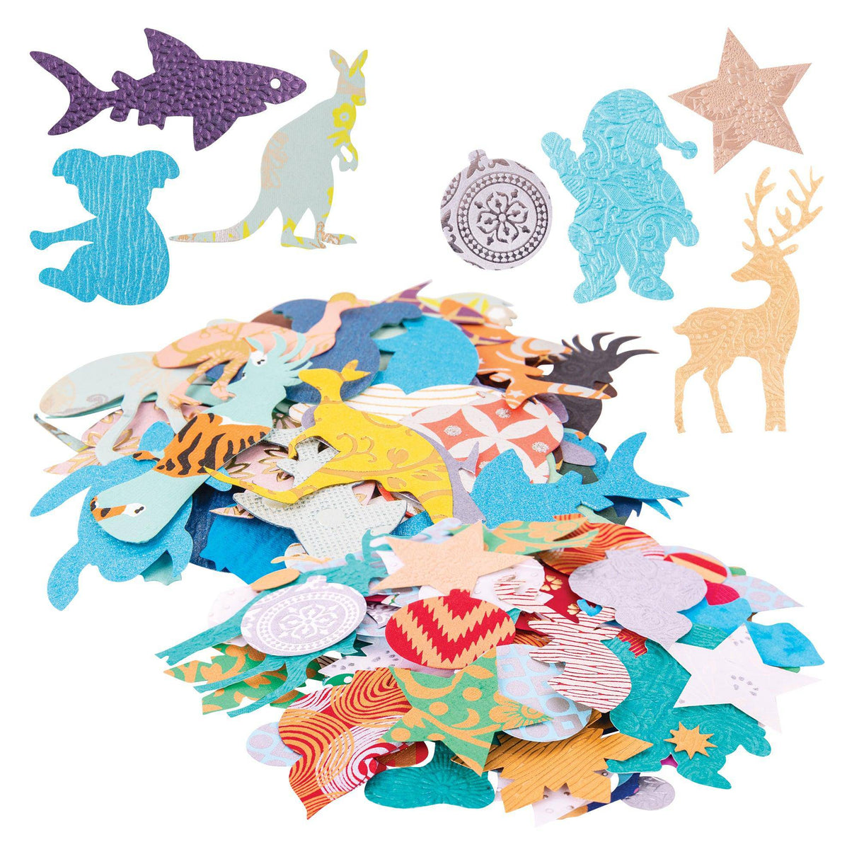 Handmade Pattern Paper Shapes 100g - Zart