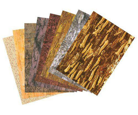 Bark Paper A3 Assorted Pack of 40 - Zart