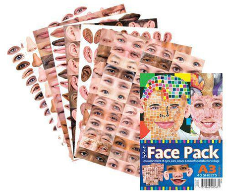 Face Pack Paper A3 Pack of 40 - Zart