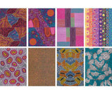 Pattern Paper A4 Contemporary Australian Indigenous Pack of 40 - Zart