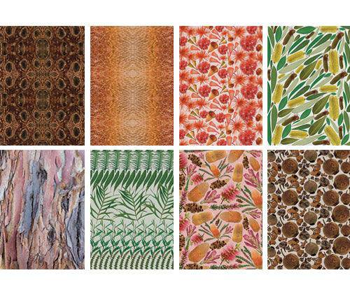 Pattern Papers A4 Plant Pack of 40 - Zart