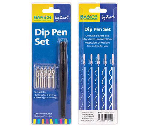 Dip Pen Calligraphy Set - Zart