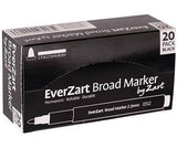 EverZart Broad Marker Pack of 20 - Zart