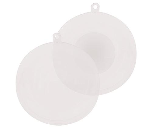 Plastic Ball with Cut Out Opening 80mm Pack of 10 - Zart