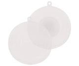 Plastic Ball with Cut Out Opening 80mm Pack of 10 - Zart