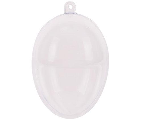 Plastic Egg Shape 80mm Pack of 10 - Zart