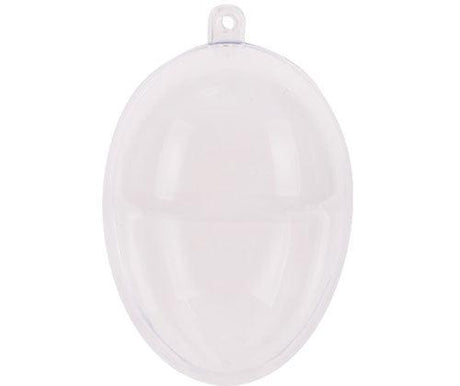 Plastic Egg Shape 80mm Pack of 10 - Zart