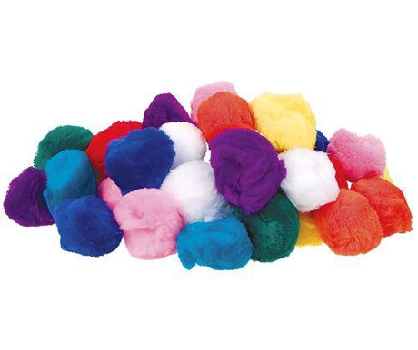 Pom Pom Coloured 50mm Pack of 50 - Zart