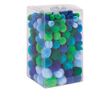 Pom Poms Assorted Cool Colours Pack of 300 - Zart