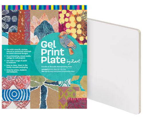 Gel Print Plate by Zart - Zart