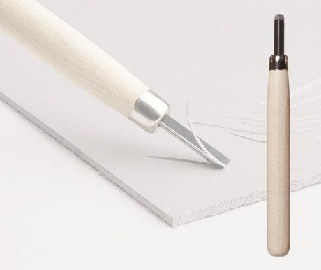 Deluxe V Shaped Lino Carving Tool - Zart