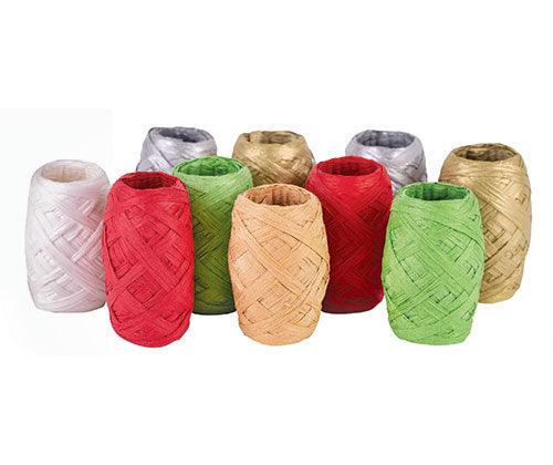 Paper Raffia Christmas Pack of 10 - Zart