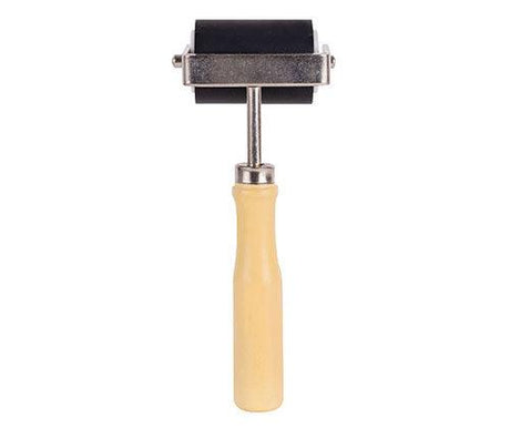 Hard Rubber Roller with Wooden Handle 50mm - Zart