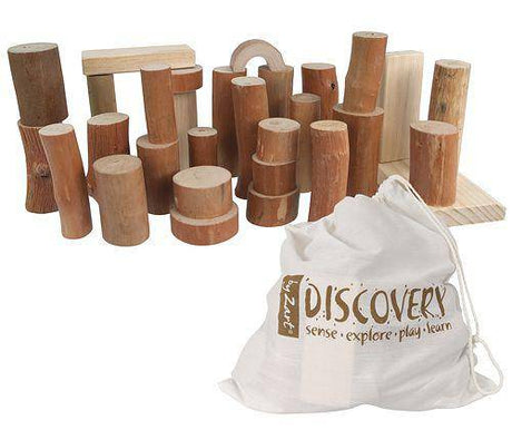 Discovery Barkless Logs Large Pack of 30 - Zart