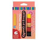 Colours of Country Slicks Ochre Set of 6 - Zart