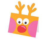 Pop-Up Reindeer Card Pack of 10 - Zart