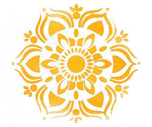 Mandala Stencils 15 x 15cm Pack of 6 - Zart