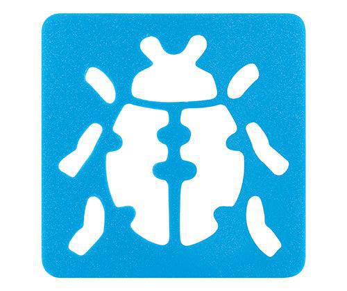 Minibeast Stencils 6.8 x 6.8cm Pack of 12 - Zart