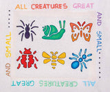 Minibeast Stencils 6.8 x 6.8cm Pack of 12 - Zart