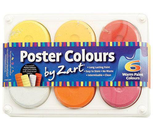 Poster Colours Paint Assorted Sets Pack of 4 - Zart