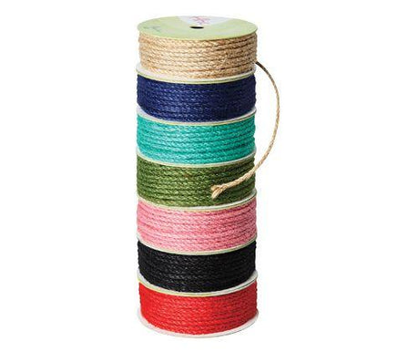 Jute String Coloured 15g Pack of 7 - Zart