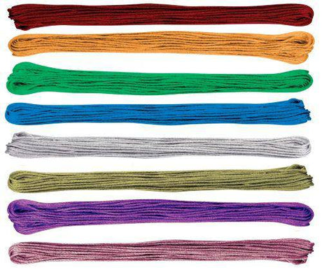 Metallic Threads Coloured Pack of 24 - Zart