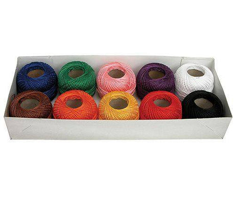 Perle #8 Coloured Cotton Thin Pack of 10 - Zart