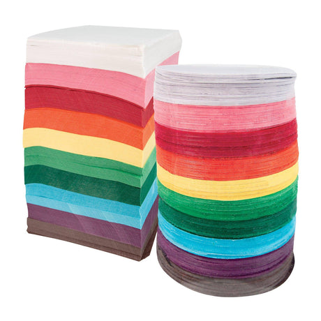 Basics Coloured Tissue Paper Pack of 4600 - Zart