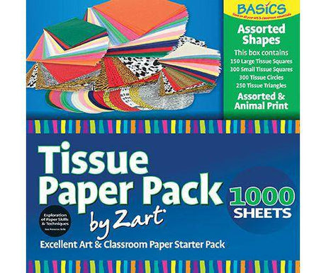 Basics Classroom Tissue Pack Pack of 1000 - Zart